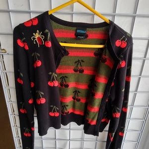 Riverdale Cherry Cardigan Hot Topic